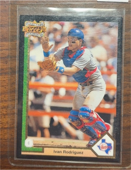 1993 Upper Deck 5th Anniversary #A12 Ivan Rodriguez — front