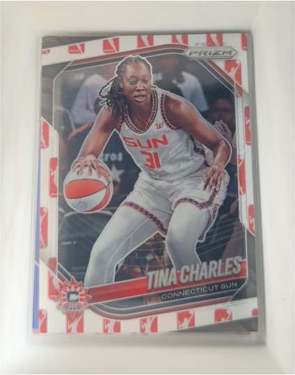 2025 Panini Prizm WNBA #3 Tina Charles — front