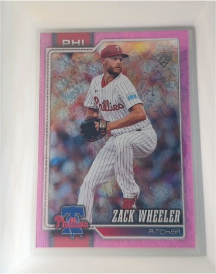 2026 Topps Series 1 #261 Zack Wheeler — front
