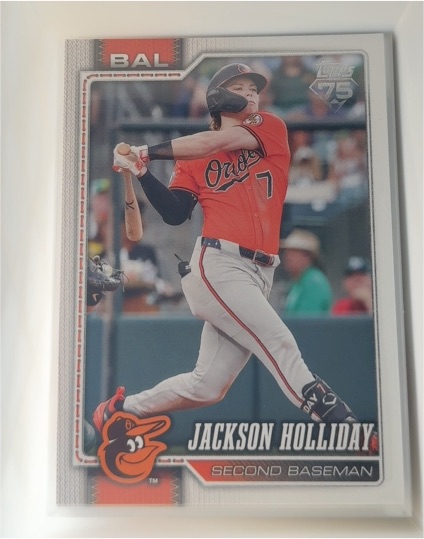 2026 Topps Series 1 #92 Jackson Holliday — front