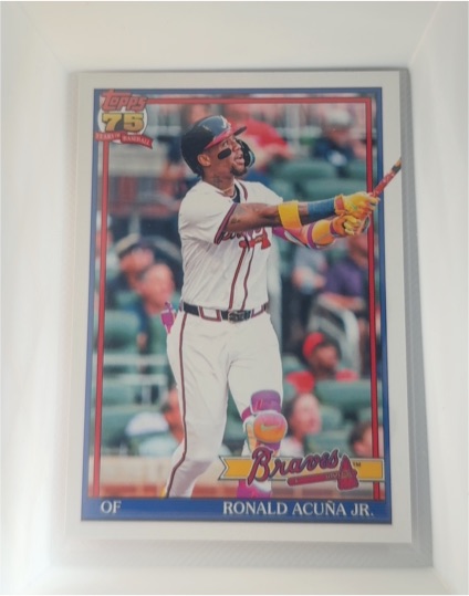2026 Topps Series 1 #T91-84 Ronald Acuna Jr. — front