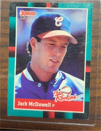 1988 Donruss The Rookies #40 Jack McDowell — front