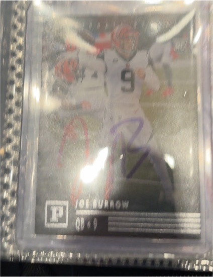 2020 Panini Chronicles #PA-1 Joe Burrow Rookie Card — front