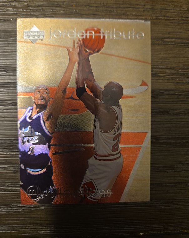 1997 Upper Deck Michael Jordan Tribute Reflections #MJ81 Michael Jordan — front