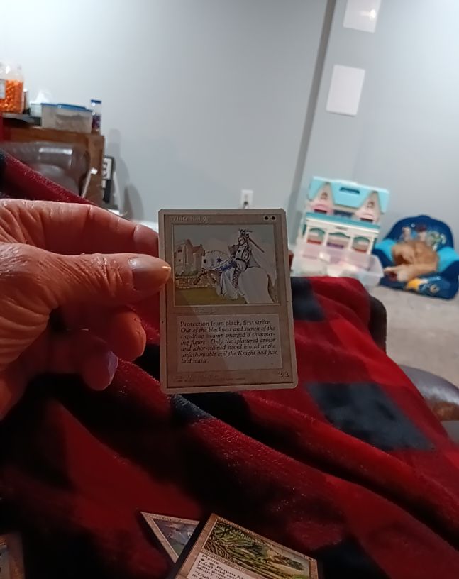 1993 Magic: The Gathering White Knight — front