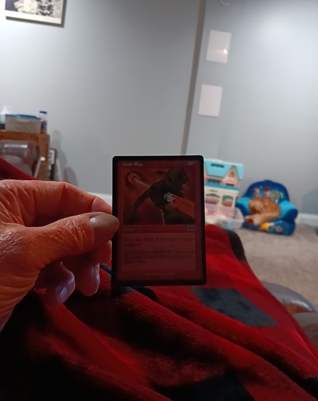 1994 Magic: The Gathering Heat Ray — front