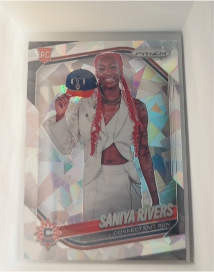 2025 Panini Prizm WNBA #150 Saniya Rivers — front
