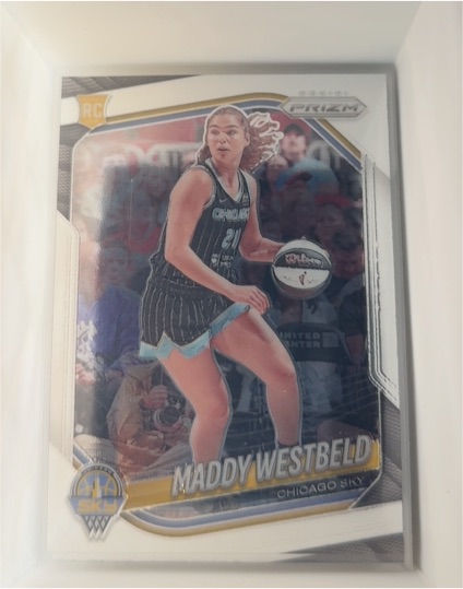 2025 Panini Prizm WNBA #138 Maddy Westbeld Silver Prizm Rookie — front