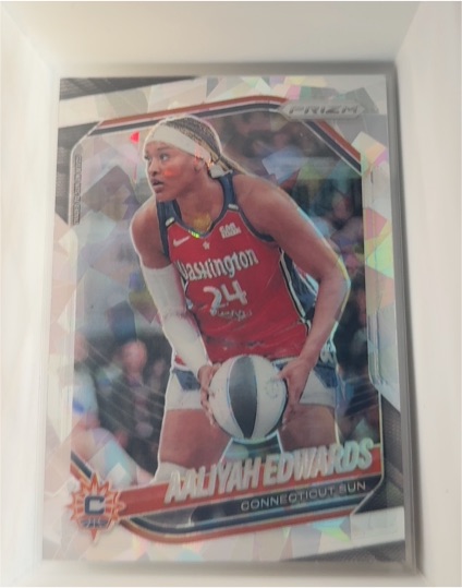 2025 Panini Prizm WNBA #94 Aaliyah Edwards — front
