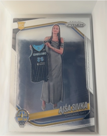 2025 Panini Prizm WNBA #85 Ajsa Sivka — front