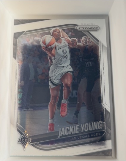 2025 Panini Prizm WNBA #23 Jackie Young — front