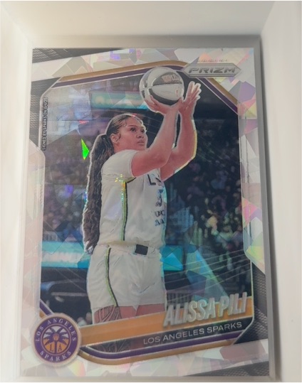 2025 Panini Prizm WNBA #78 Alissa Pili Silver Ice Prizm — front