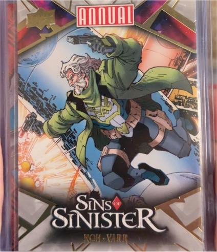 2023-24 Upper Deck Marvel Annual #SS-12 Noh-Varr Sins of Sinister — front
