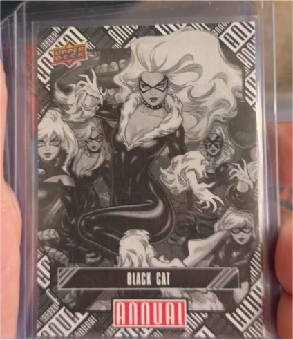 2023-24 Upper Deck Marvel Annual #4 Black Cat — front