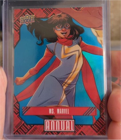 2023-24 Upper Deck Marvel Annual #56 Ms. Marvel — front
