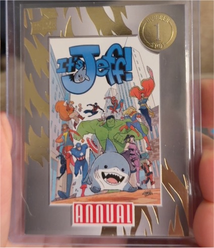 2023-24 Upper Deck Marvel Annual #1 Spot #N1S-8 It's Jeff! — front