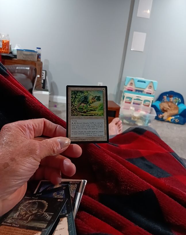 1994 Magic: The Gathering #233 Mordant Dragon — front