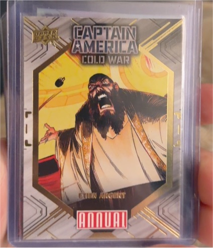2023-24 Upper Deck Marvel Annual #CW-12 Etien Argent — front