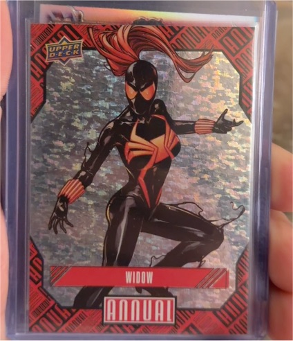 2023-24 Upper Deck Marvel Annual #90 Widow — front