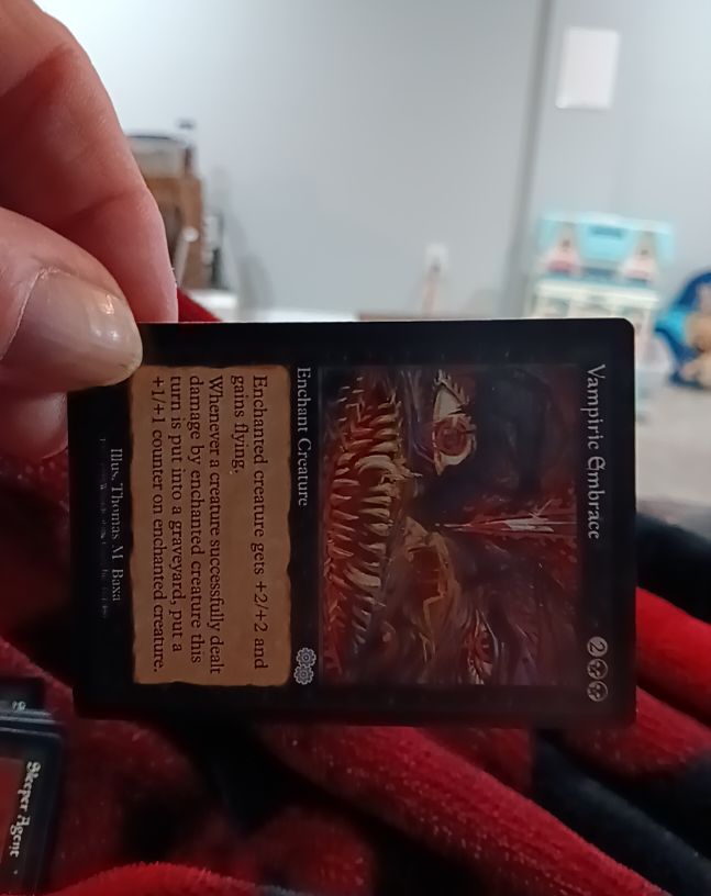 1998 Magic: The Gathering #164 Vampiric Embrace — front