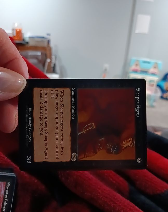 1998 Magic: The Gathering Urza's Saga #159 Sleeper Agent — front