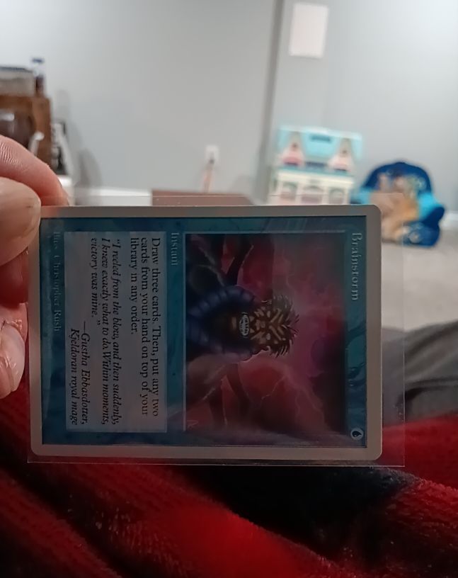 1995 Magic: The Gathering #61 Brainstorm — front