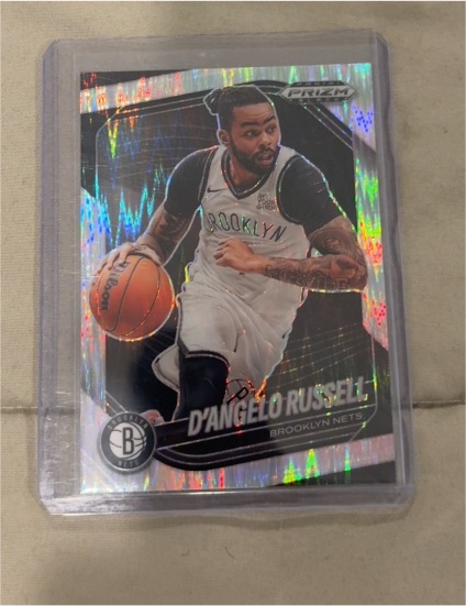 2024-25 Panini Prizm Black #115 D'Angelo Russell — front