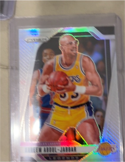 2024-25 Panini Prizm #279 Kareem Abdul-Jabbar Silver — front