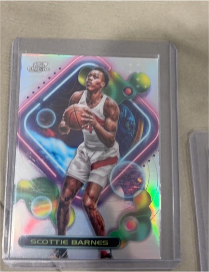 2023-24 Topps Cosmic Chrome #129 Scottie Barnes — front