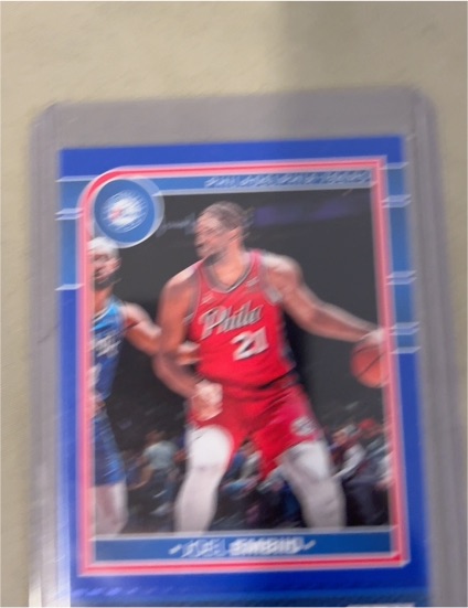 2020-21 Panini Chronicles Threads #90 Joel Embiid — front