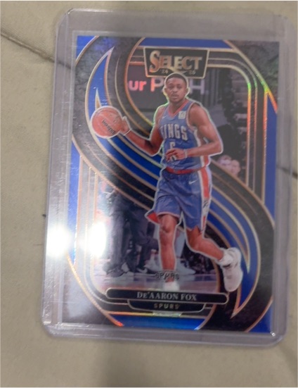 2024-25 Panini Select Premier Level #150 De'Aaron Fox — front