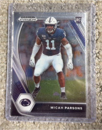 2021 Panini Prizm Draft Picks #136 Micah Parsons — front