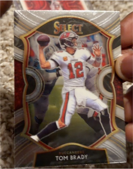 2020 Panini Select #1 Tom Brady — front