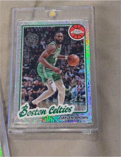 2025-26 Topps 1980-81 Chrome #TC-JB Jaylen Brown — front