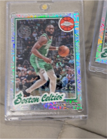 2025-26 Topps Chrome #TC-JB Jaylen Brown — front