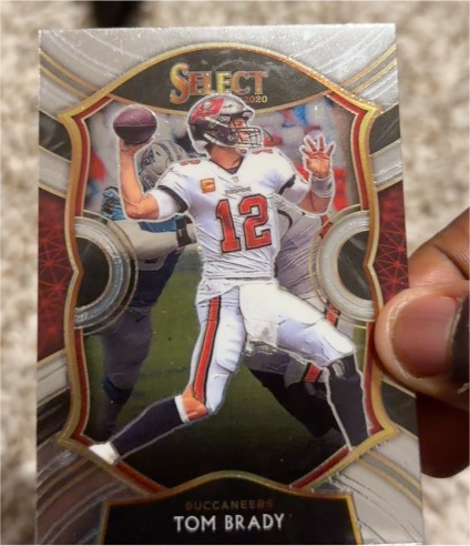 2020 Panini Select Concourse #1 Tom Brady — front