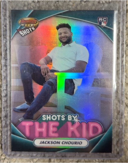 2024 Bowman's Best #TK-5 Jackson Chourio Shots By The Kid — front
