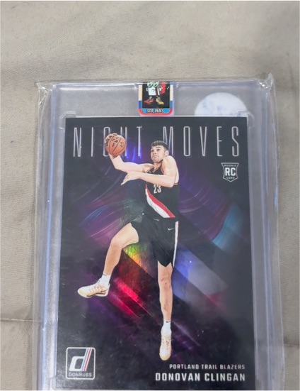 2024-25 Donruss Night Moves #Night Moves Donovan Clingan — front