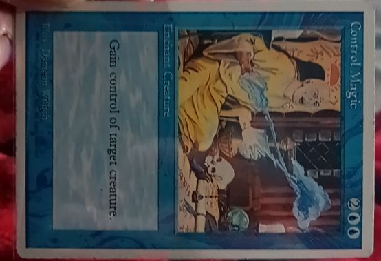 1993 Magic: The Gathering Control Magic — front