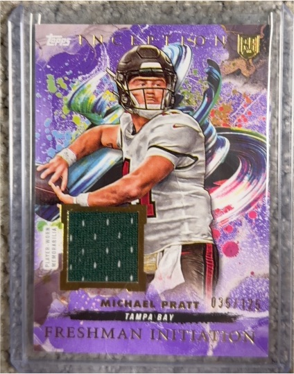 2024 Topps Inception Freshman Initiation #FI-17 Michael Pratt — front