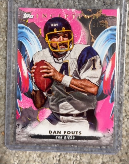 2024 Topps Inception #139 Dan Fouts — front