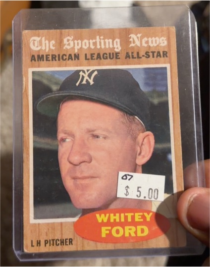 1962 Topps #475 Whitey Ford — front
