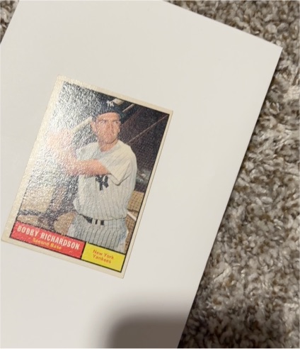 1953 Bowman #6 Bobby Richardson — front