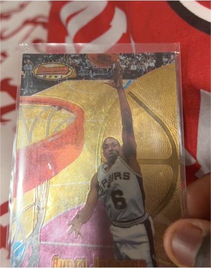 1997-98 Bowman's Best #33 Avery Johnson — front
