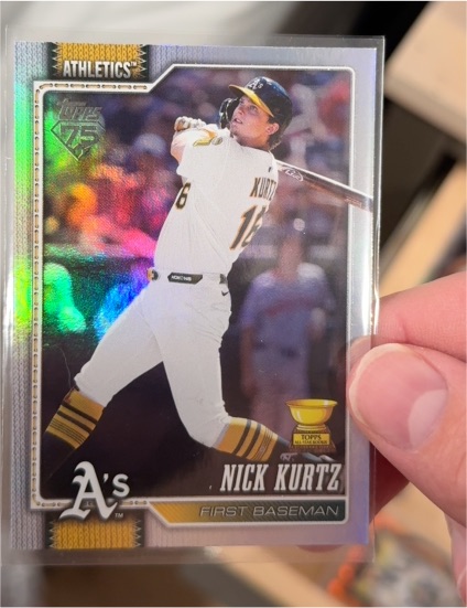 2026 Topps Series 1 #97 Nick Kurtz — front