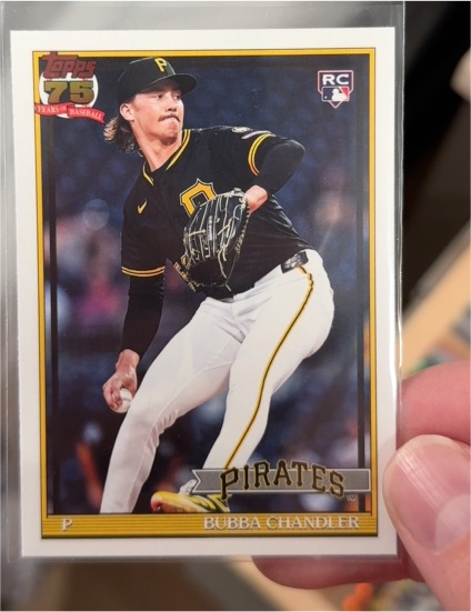 2026 Topps Series 1 35th Anniversary #T91-51 Bubba Chandler — front