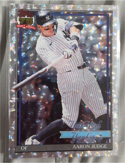 2026 Topps Series 1 #T91-34 Aaron Judge — front