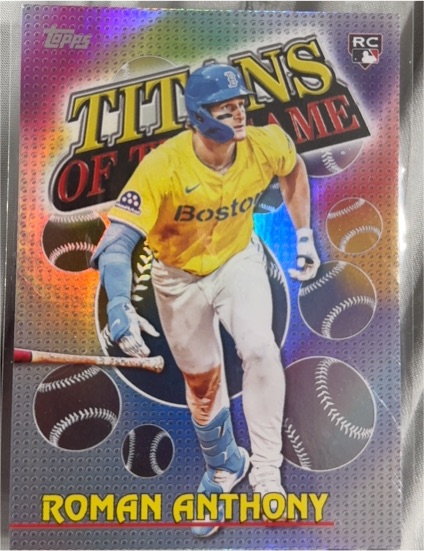 2026 Topps Titans of the Game #TOG-9 Roman Anthony — front