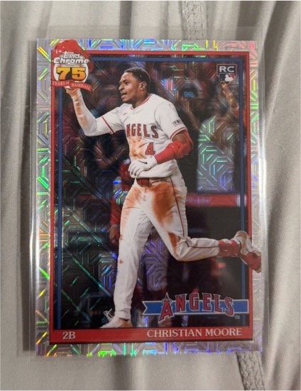 2026 Topps Chrome #91C-59 Christian Moore — front
