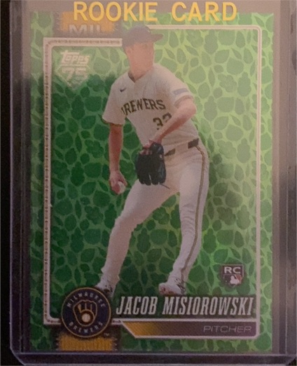 2026 Topps Series 1 #10 Jacob Misiorowski — front